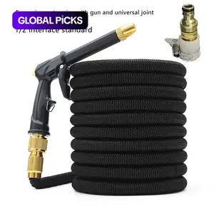 Expandable Garden Hose Set, High Pressure Water Gun, Portable Garden Hose, Garden Hose, Nozzle Connector, Garden Hose Connectors, Car Wash Tool, Gardening Irrigation, High Flow Nozzle #GLOBAL PICKS