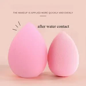 6Pcs/12pcs water drop beauty sponge, foundation mixed sponge set, wet and dry, suitable for liquids, creams and powders, does not contain latex dual-purpose wet and dry makeup puff, suitable for all skin types, novice use