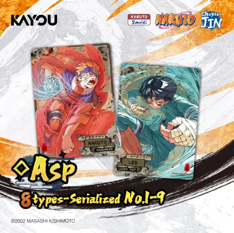 KAYOU NARUTO-Smriti Collectible Cards-Chapter Jin-003A-NA-Series 3