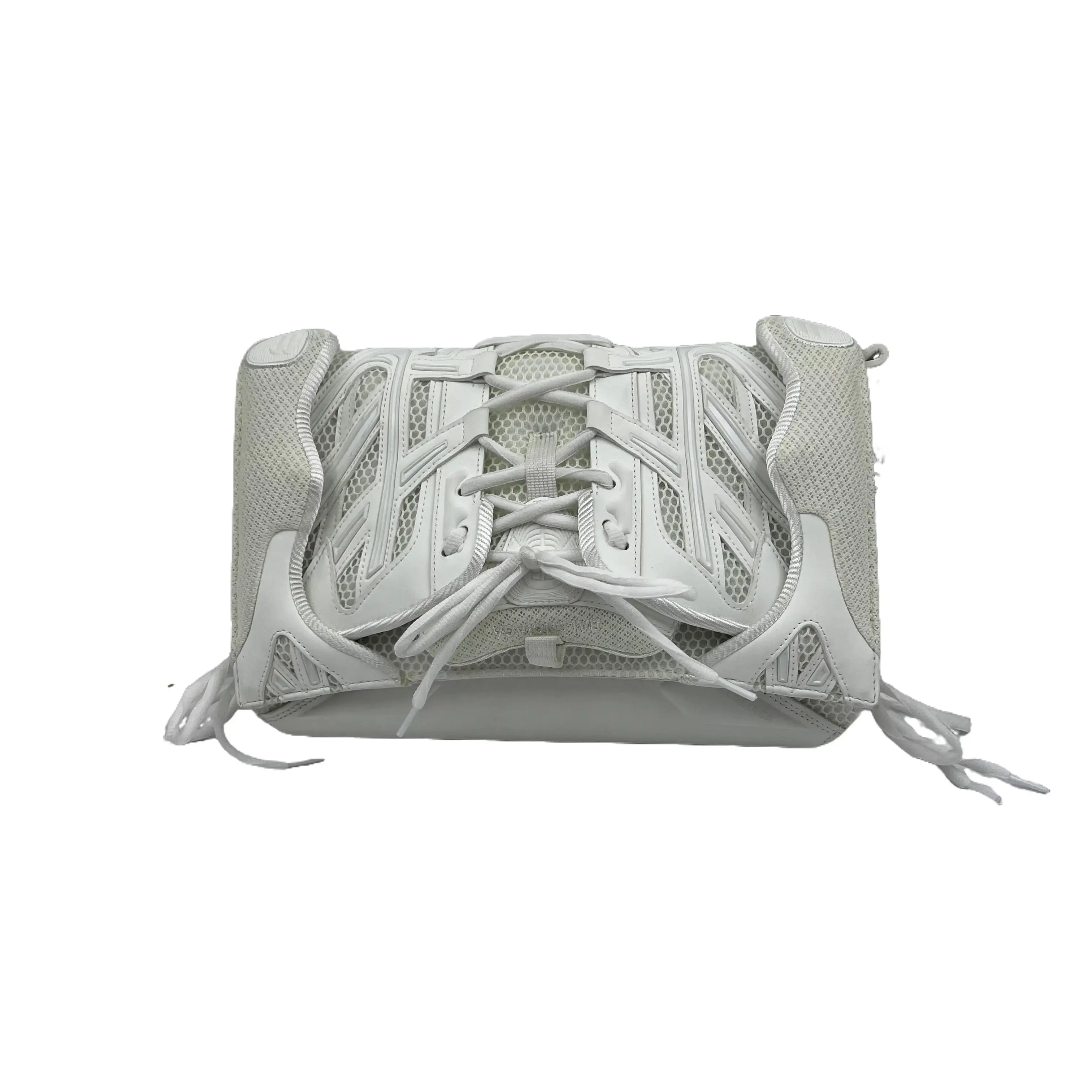 Pre-owned Balenciaga France Shoulder Bags Sneakerhead Medium White 