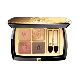 MAOGEPING MGP 4-Color Eyeshadow Palette - "Golden Rose" (#01) & "Bright Aristocrat" (#113+#328+234+112) - Highly Pigmented, Blendable, Long-Lasting