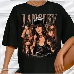 # Ella Langley Bootleg Tee – 90s Retro Country Singer Graphic T-Shirt ELS soulja boy outfit white 67