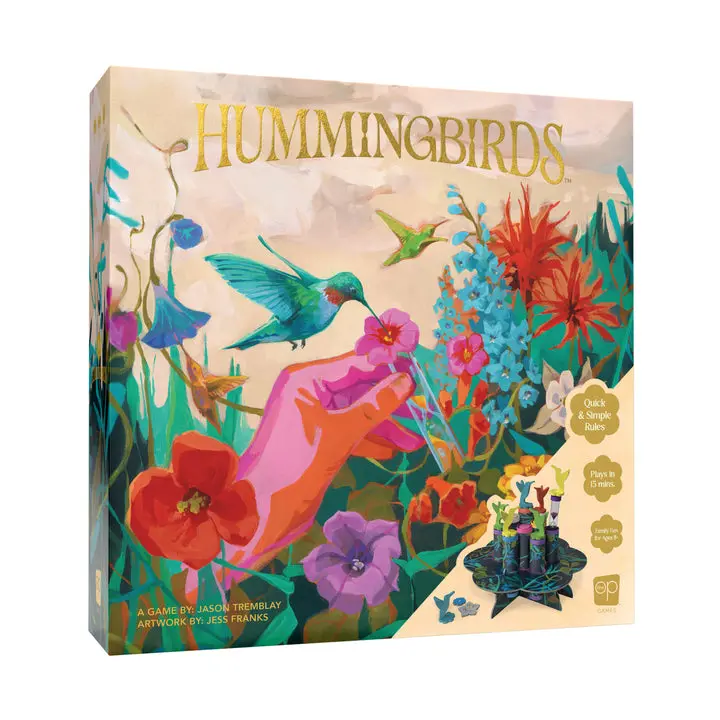 Hummingbirds - Fast Pace, Push Your Luck Game with Beautiful Artwork
