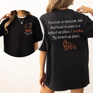 Jeremy Volkov Lisichka Shirt, God of Wrath Sweatshirt, Legacy Of God Shirt, The Heathens, Dark Romance Shirt, Rina Kent Licensed Merch, Gifts Suitable for Book Lover
