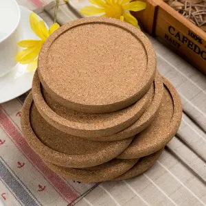 Cork Coaster Set