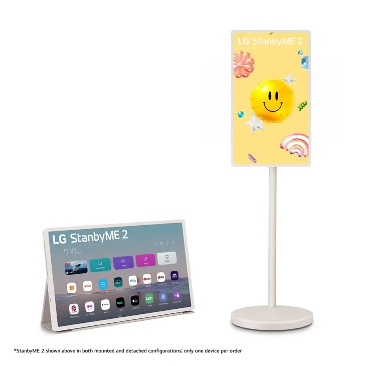 LG StanbyME 2 27 Inch Portable Smart Touch Screen with 4hr Battery
