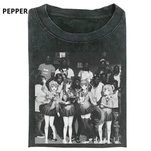 Doki Doki Literature Club T Shirt, DDLC Crossover Meme Tee, Dark Anime Graphic, Streetwear, Viral TikTok Merch - Vintage Graphic Tee – Unisex S-3XL – Menswear & Womenswear – Streetwear Tops – Casual Cotton Crewneck Shortsleeve T-shirt