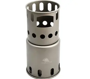 Titanium Backpacking Wood Burning Stove - Small