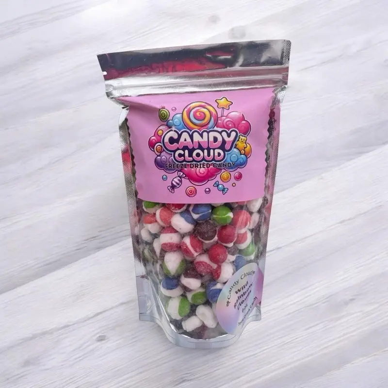 Wild Rainbow Clouds - Freeze Dried Candy sweets, skizzles 3 sizes ( 2oz , 6oz, 16oz ) Sweet Snacks Candy