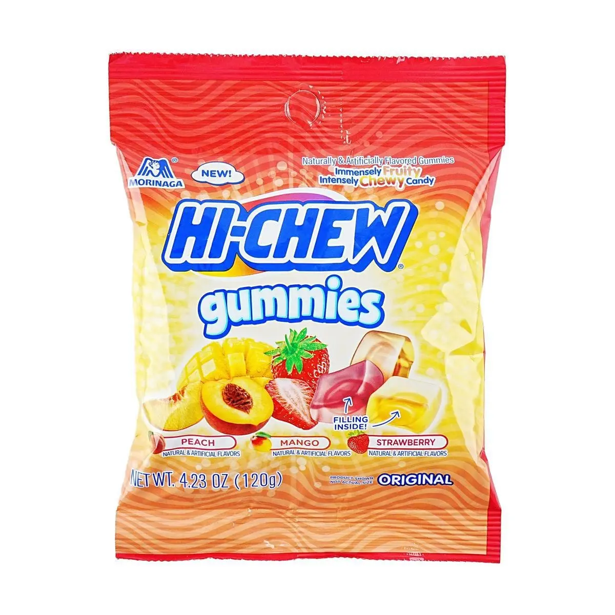 HI-CHEW Japanese Fruit Chewy Candy Assorted Flavors 120g - Authentic Japanese Snack, Fruity & Chewy Texture