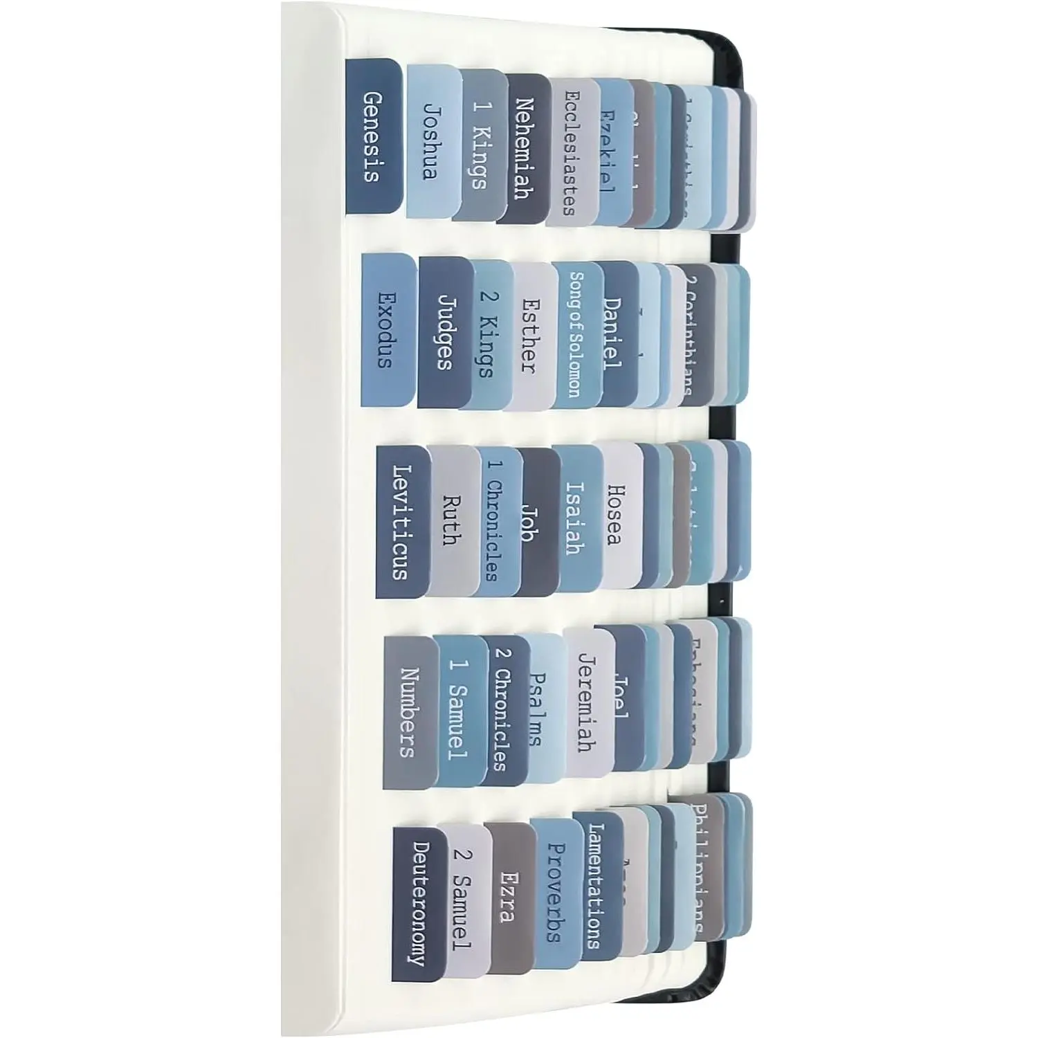 -  Tabs,  Journaling Supplies, Large Print  Book Tabs for Women and Men, 66  Index Tabs Old and  Testament,  Accessories, Include 14 Blank  Study Tabs - Blue