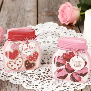 Limited Edition for Valentine's Day: Hand-Carved Wooden Heart Jar Ornament, a Healing Desktop Decoration & Gift. The perfect heartfelt present to give your beloved this Valentine's Day.