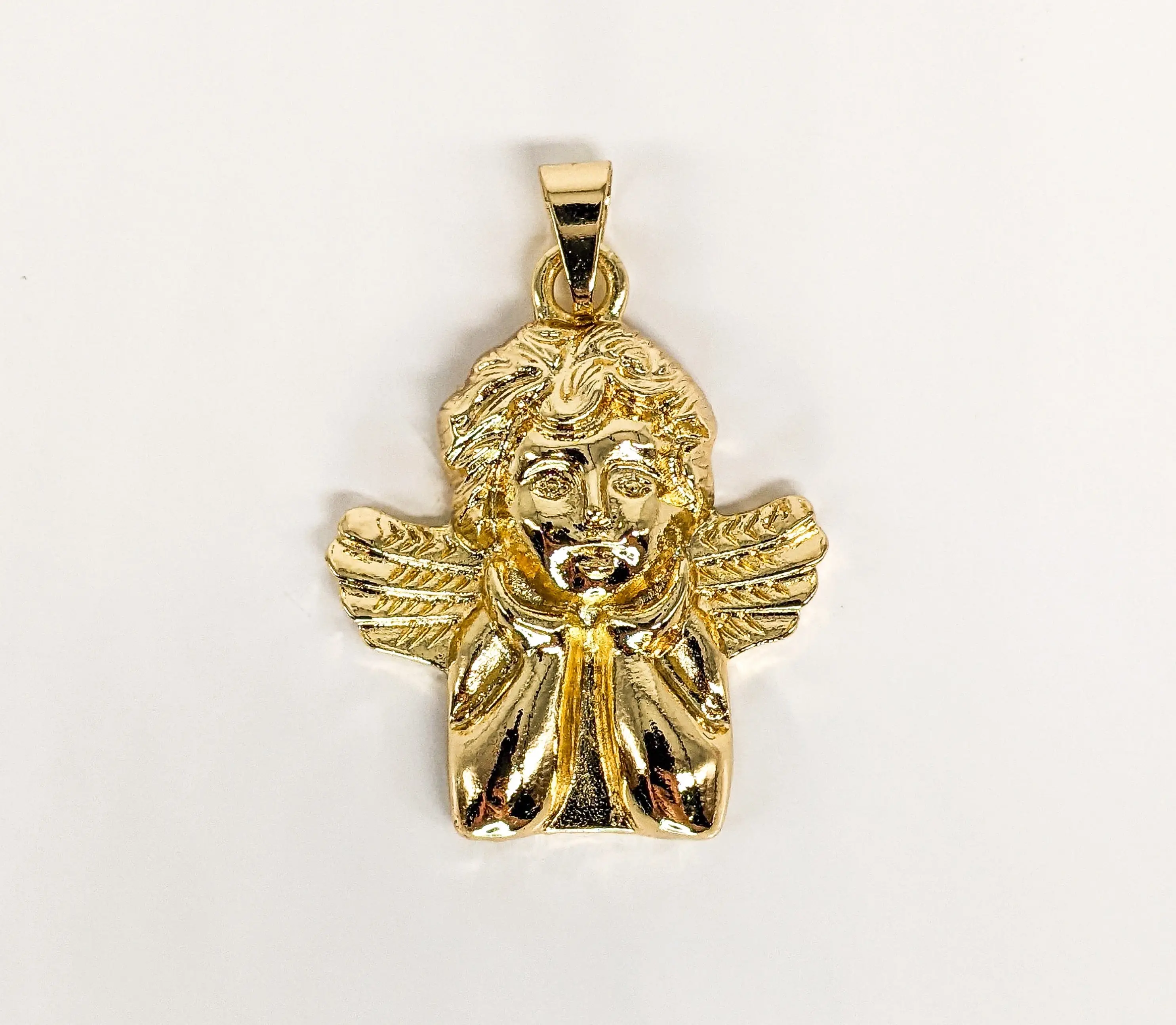 Plated Angel Pendant