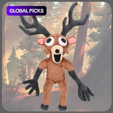 99 Nights In The Forest" Deer Plush, Soft Huggable, Soft Cuddly Stuffed Animal Game Peripheral, Stuffed Animal Gifts, Birthday, Christmas and Halloween Gift Toy for Kids and Room Decor #GLOBAL PICKS
