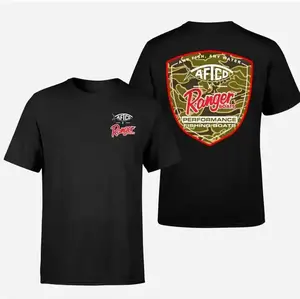 Ranger Boats Performance Fishing Tee, AFCO Camo Graphic Shirt, Soft Cotton Blend, Outdoor Lifestyle Apparel, Fishing Enthusiast Gift