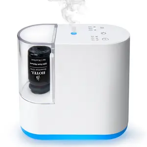 Waterless Essential Oil Diffuser, Cordless, Any Brand Oil Compatible, 200 Hours Long-Lasting Battery, Covers Up to 700 Sqft , Silent Design, 7 Color LED Light, 1/2/4H Timer, 3 Mist Levels, For Multi-Scene Use & Gift Giving, Includes 1 Luxury Hotel Scent