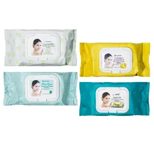 Epielle OG Makeup Remover Cleansing Wipes |   Gentle for All Skin Types |   Daily Facial Towelettes |   Ideal Beauty Gift, Spa Day Set |   4-Pack |   Korean Skincare