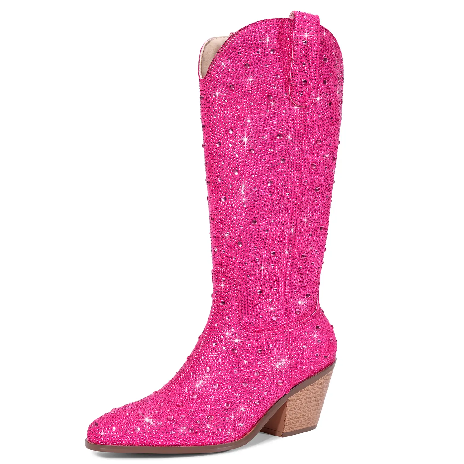 Hot Pink Rhinestone