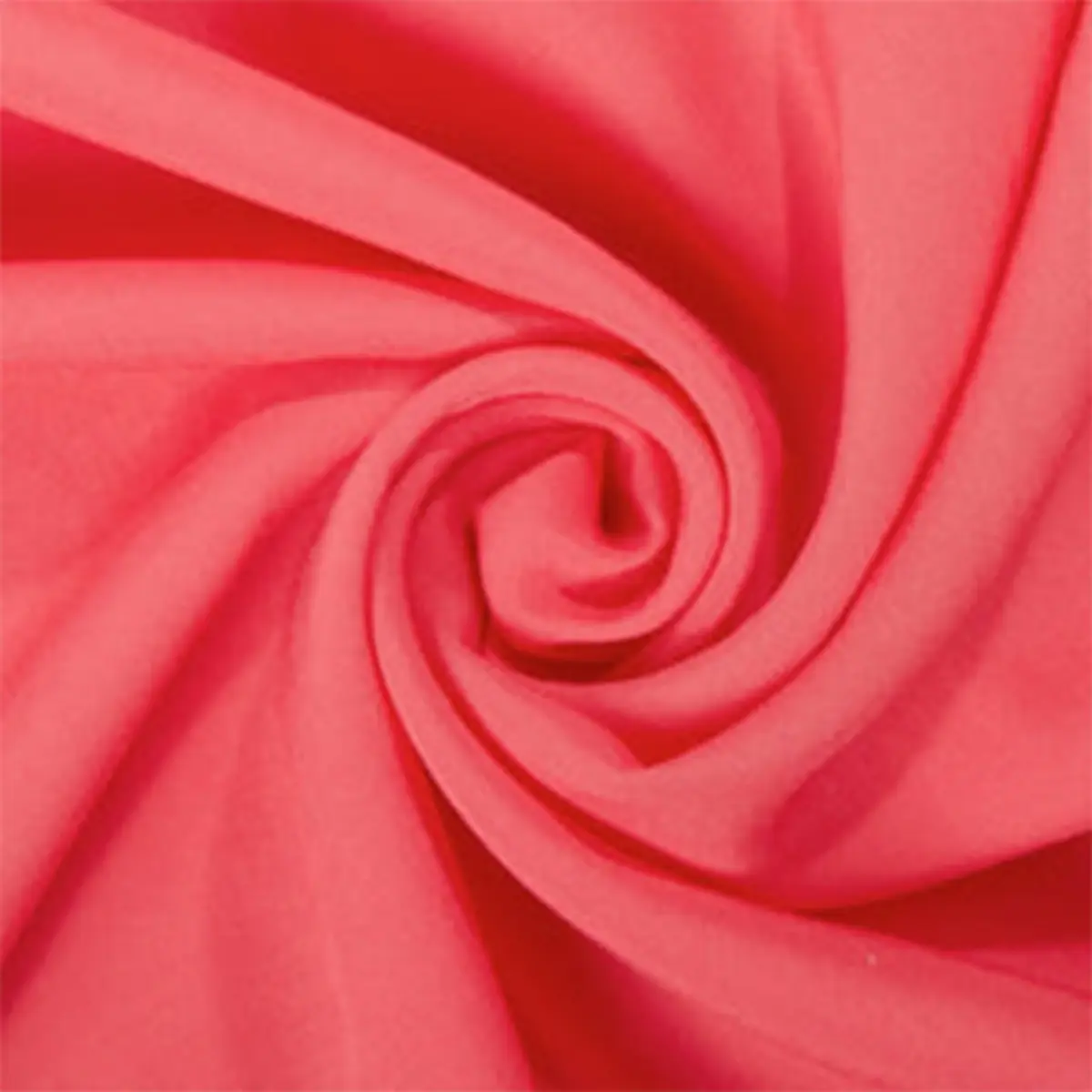 Coral Light Rayon Dressmaking Fabric by the Yard | Solid 53″ Wide