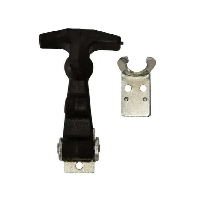 Buyers Products Easy Grip Rubber Hood Latch — Heavy Duty Hold-Down
