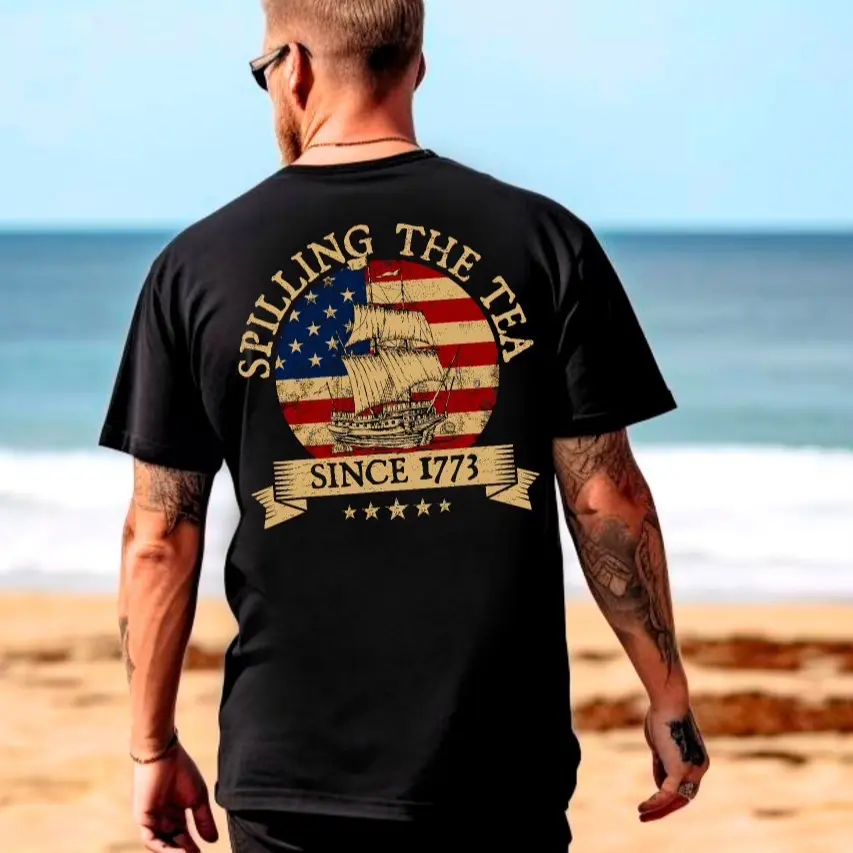 “Spilling The Tea Since 1773”  Unisex Gildan Tshirt