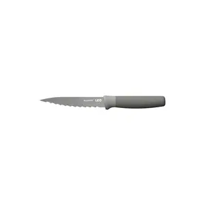 BergHOFF Balance Nonstick Stainless Steel Serrated Utility Knife 4.5", Recycled Material