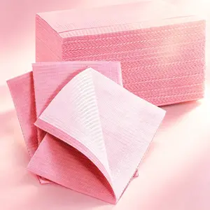 20/125 Pcs Disposable Nail Art Table Mat Pink Colorful Waterproof Pad For Tattoo Microblading