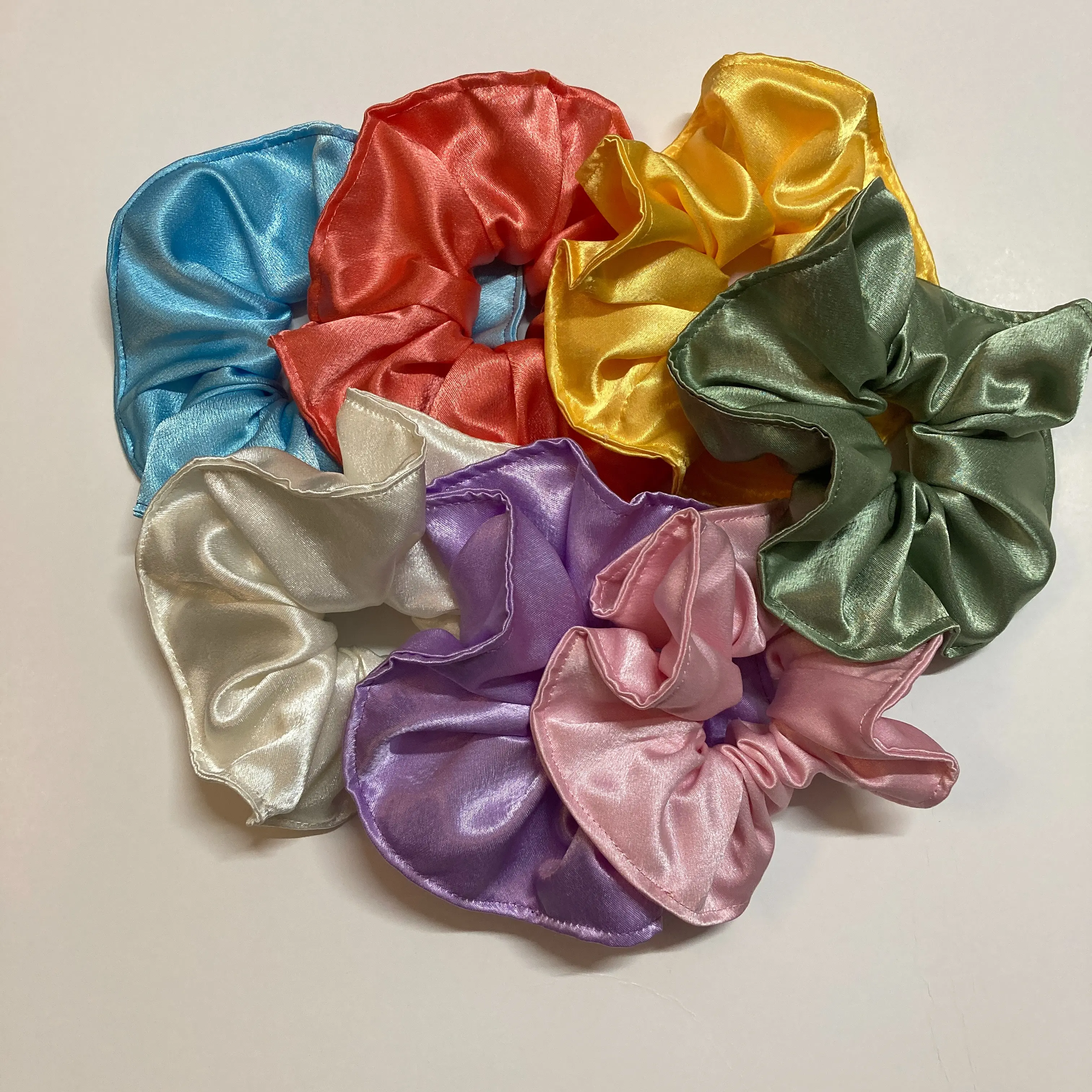 Satin Scrunchies Large