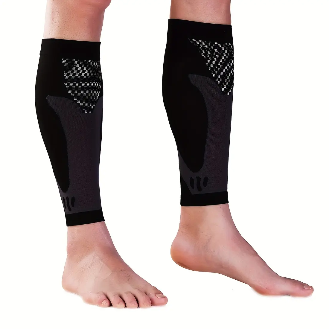 1 Pair of compression leggings - elastic stockings, suitable for sports training wear