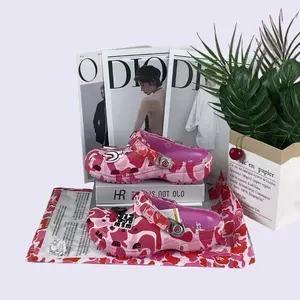 Camo Soft Cushion Foam Clog Sandals – Lightweight Slip-On Casual Shoes - Outdoor Casual Comfort Shoes - Gift For Him Her