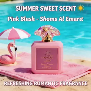Blush by Shams Al Emarat, Sweet & Romantic Arabic Fragrance Mist, Marshmallow & Vanilla Floral Oriental Perfume, Long Lasting Edp for Women