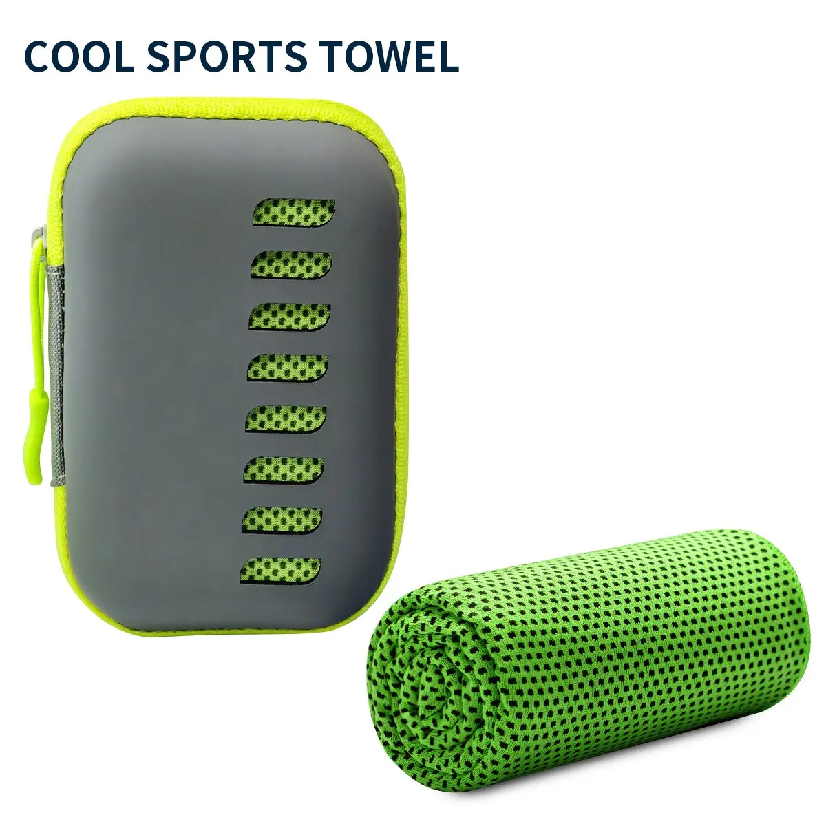 Cooling Towel with Storage Bag, Portable Travel Ice Towel, Quick Dry Towel for Sports, Gym, Hiking and Yoga, Quick Drying Towel, Cooling Towels for Sports