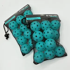 24 Bandit Sports Popper Tee Balls 2x12 Mini Plastic Training Baseballs 1.5" diam