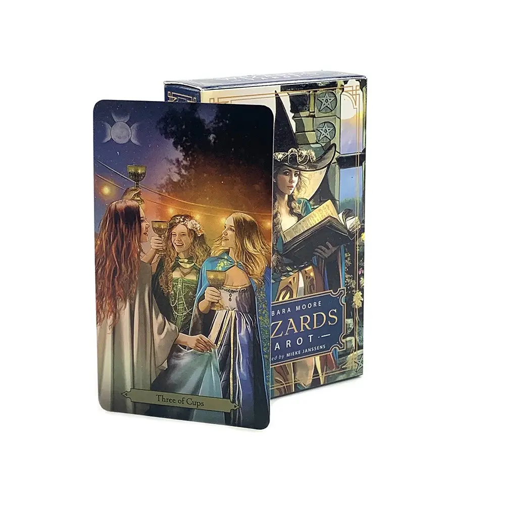 Magic Tarot Cards Box Set, Portable Fortune-Telling Game for Entertainment and Parties, Perfect for Friends, Easter, Valentine's Day, Christmas, Halloween