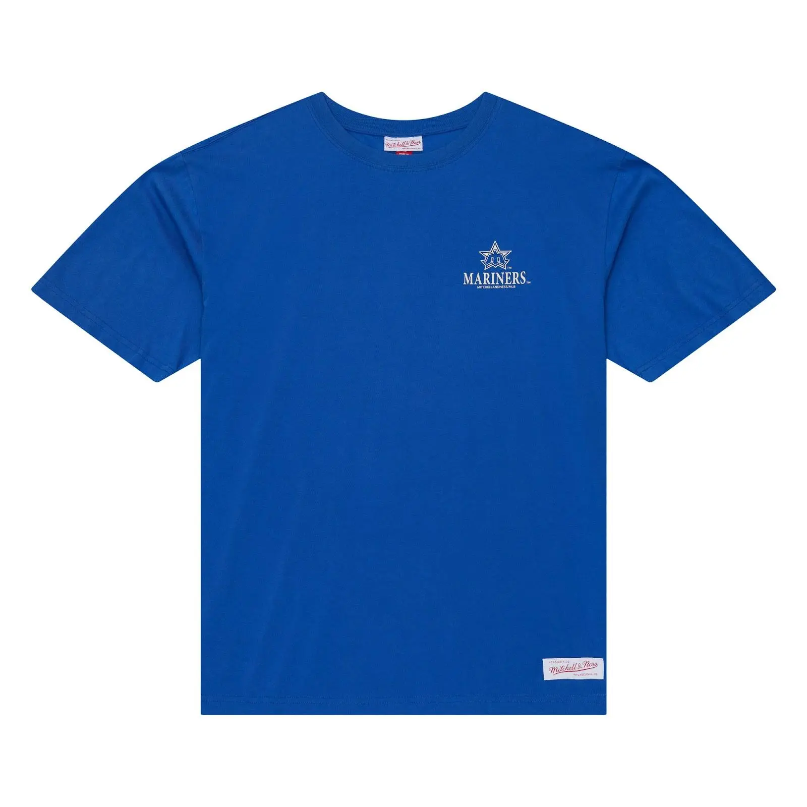 Seattle Mariners Royal Core Essentials T-Shirt MLB Throwback Tee Graphic Vintage Fan Gear Mitchell & Ness