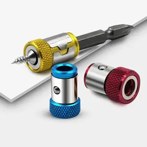 3PCS Magnetic Screw Holder Rings – Universal Fit for 1/4" Hex Screwdriver Bits-magnetic screwdriver bit