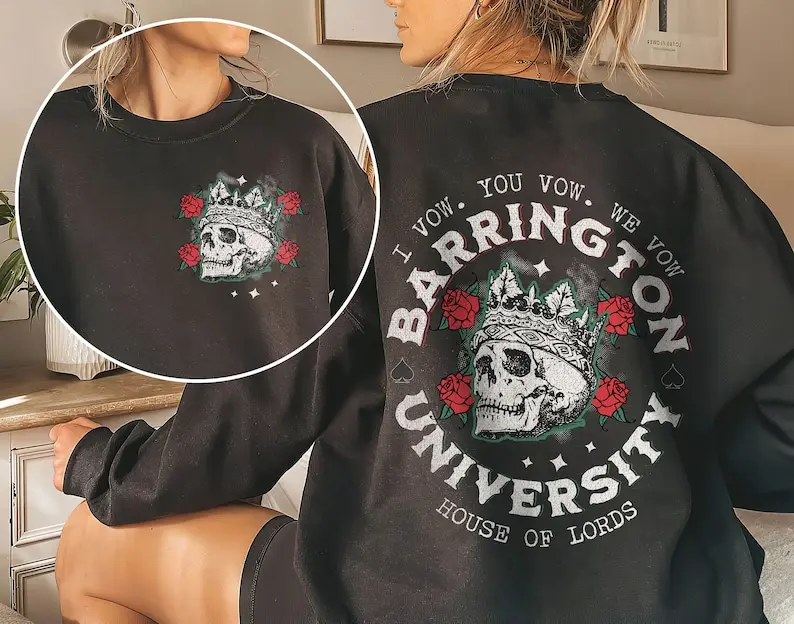 The Ritual Shirt Barrington University Dark Romance Reader Shirt, Smut Shirt, Spicy Romance, Book Lover Gift, Ryat Archer Tee
