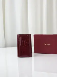 Pre-owned Cartier As Shown Mini Bags "Happy Birthday 6 Key Case Red" MR02062026B480