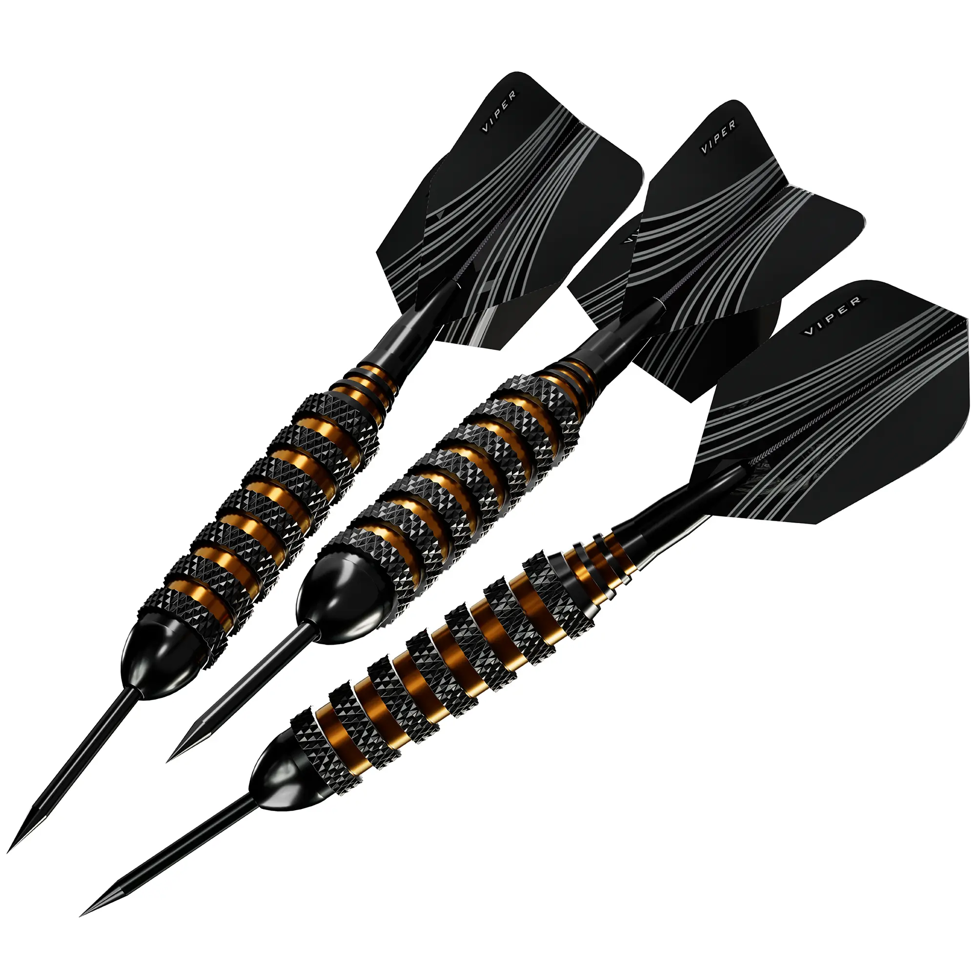 Viper Atomic Bee Steel Tip Darts 20g - Black