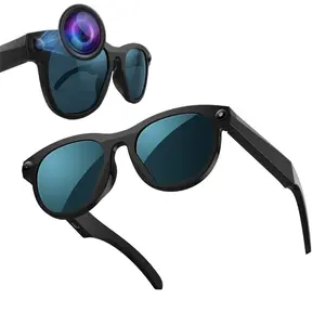40G Lightweight AI Smart Glasses， with 2MP Camera Anti-Shake, Hands-free Video Recording,Magnetic Charging, BT Call ,Music Control ,Bluetooth Glasses ,AI Real-Time Translate ,AI Glasses