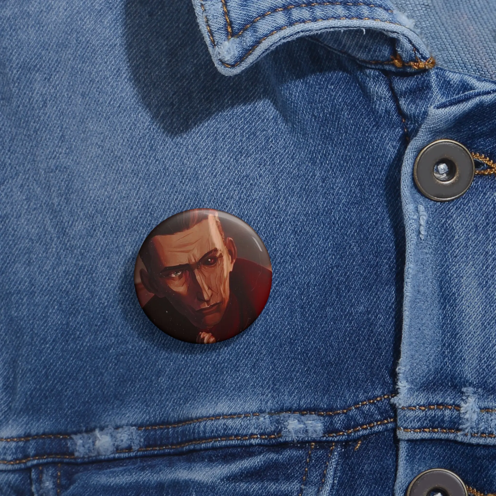 Silco Arcane Pin Button