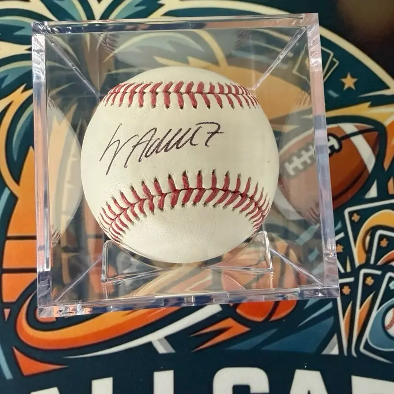 MLB Authenticated Jo Adell Signed Baseball - Sports Collectible Memorabilia