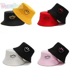 Reversible Double-Sided Bucket Hat for Women, Literary Versatile Spring & Autumn Design, Embroidered Letter Sun Hat, Lightweight Breathable Summer Outdoor Sun Protection Cap, All-Match for Travel, Beach, Daily Outings & Casual Wear