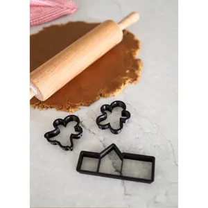 Gingerbread Cookie Cutters - Set of 3