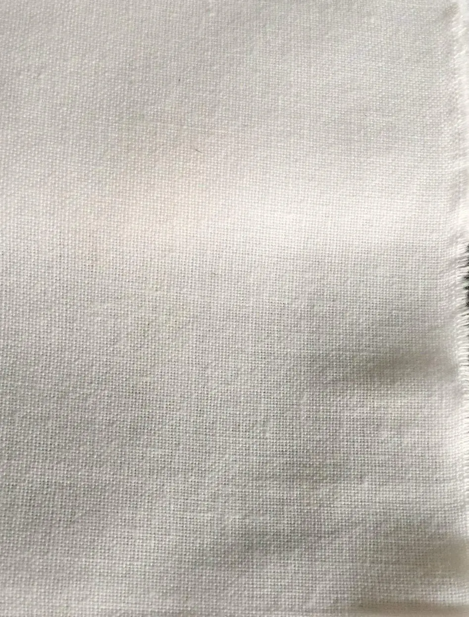 60" PFD 100% Cotton Sheeting White Woven Fabric by The Yard