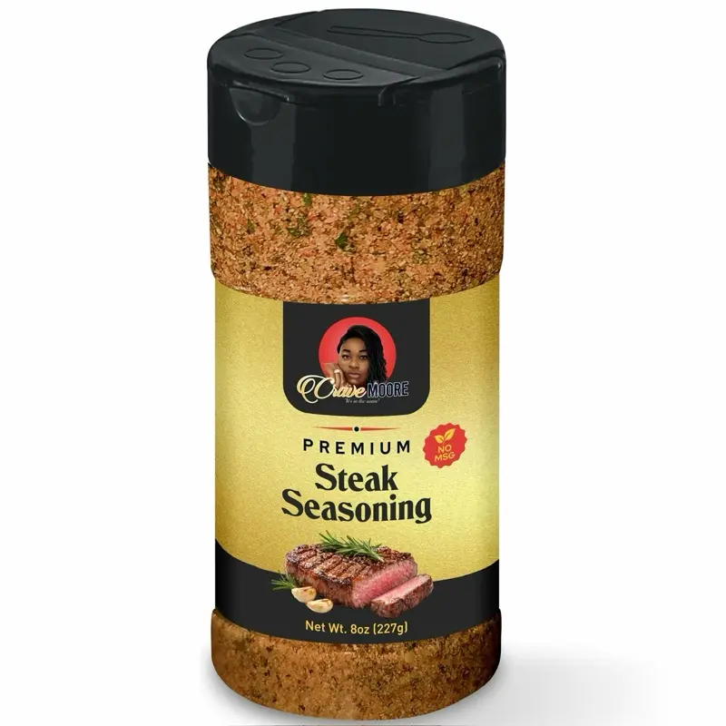 Crave Moore Premium Steak Seasoning 8oz- Enhances Natural Taste