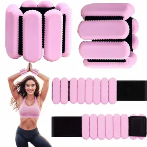 Pilates Wrist & Ankle Weights — Adjustable 1 lb Set of 2