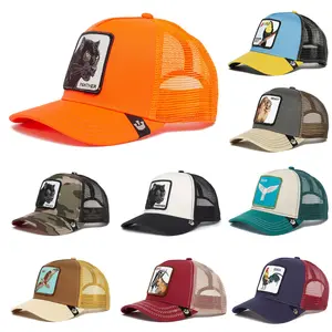 Unisex Adjustable Animal pattern embroidery camouflage Baseball Cap, Snapback Trucker Mesh Hat, Outdoor Sport Sun Protection Hat, Suitable for Travel Beach Vacation, Stylish and Comfortable Headwear