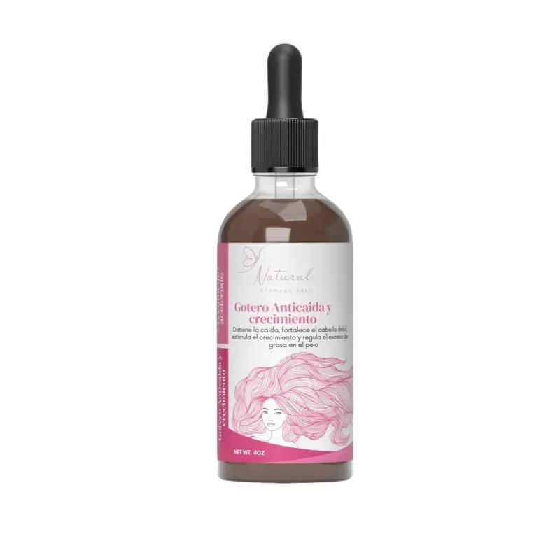 Hair Growth & Anti-Hair Loss Drops 30Ml Natural Ingredients for Stronger Fuller Hair