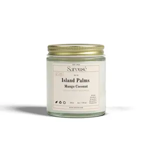 Island Palms — Coconut Apricot Wax (Multi-Size)